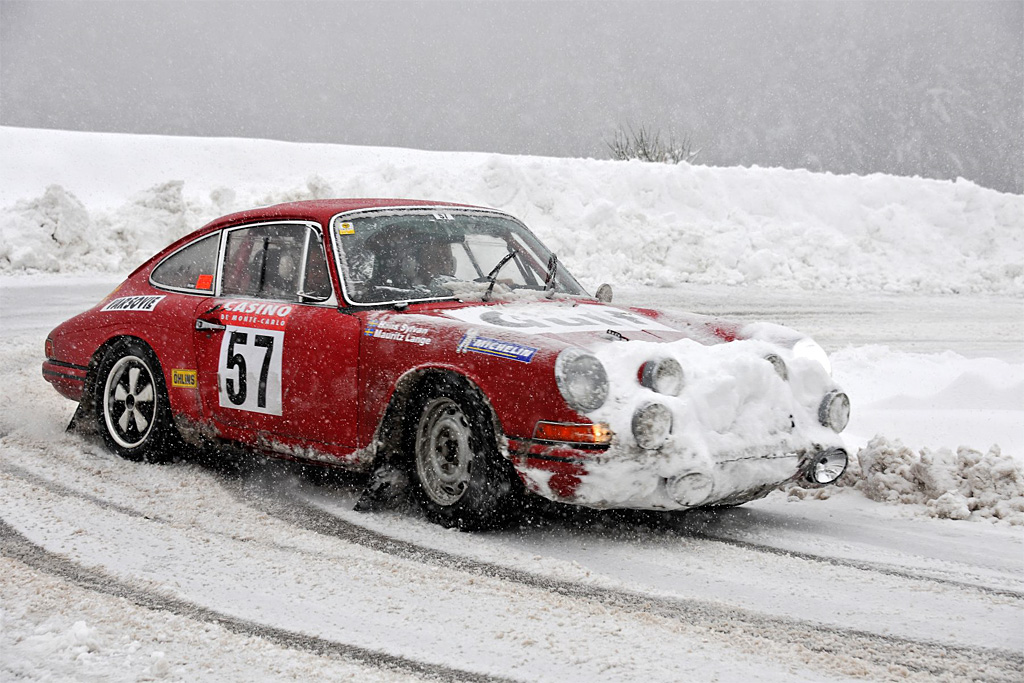 Hans Sylvan har været codriver for navne som Björn Waldegård, Åke Andersson og Maurits Lange i Rallye Monte-Carlo Historique i denne Porsche 911 S
(Foto: Michael Eisenberg)